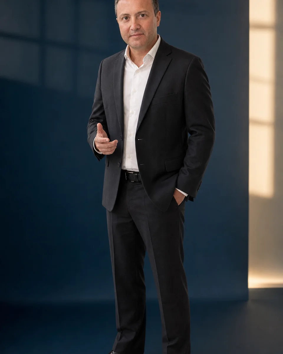 Retrato de Dr. Glauber Branco sobre formação continuada